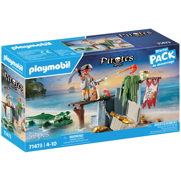 Playmobil Starter Pack Pirate with Alligator - Pre Sale