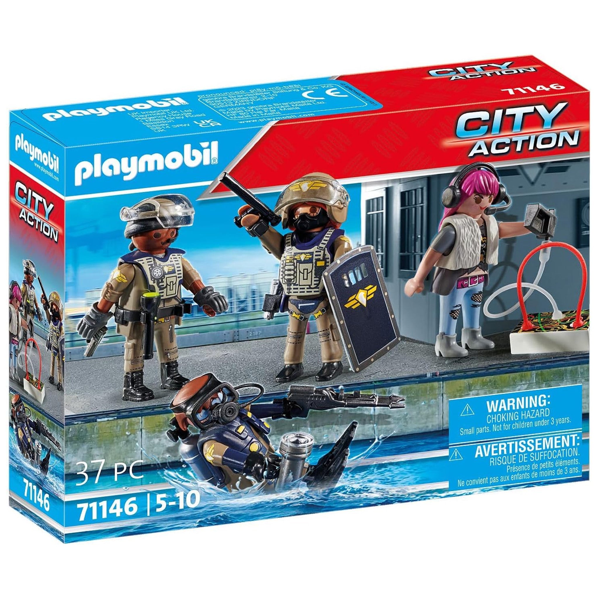 Playmobil Tactical Unit - Figure Set – Animal Kingdoms Toy Store
