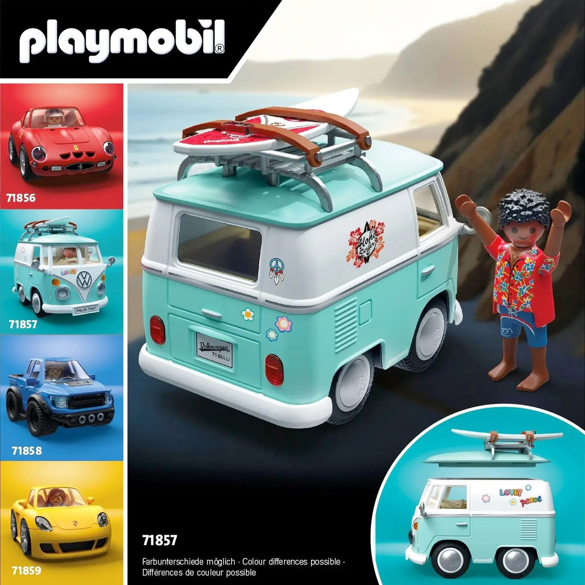 Playmobil X Volkswagen T1 Camper