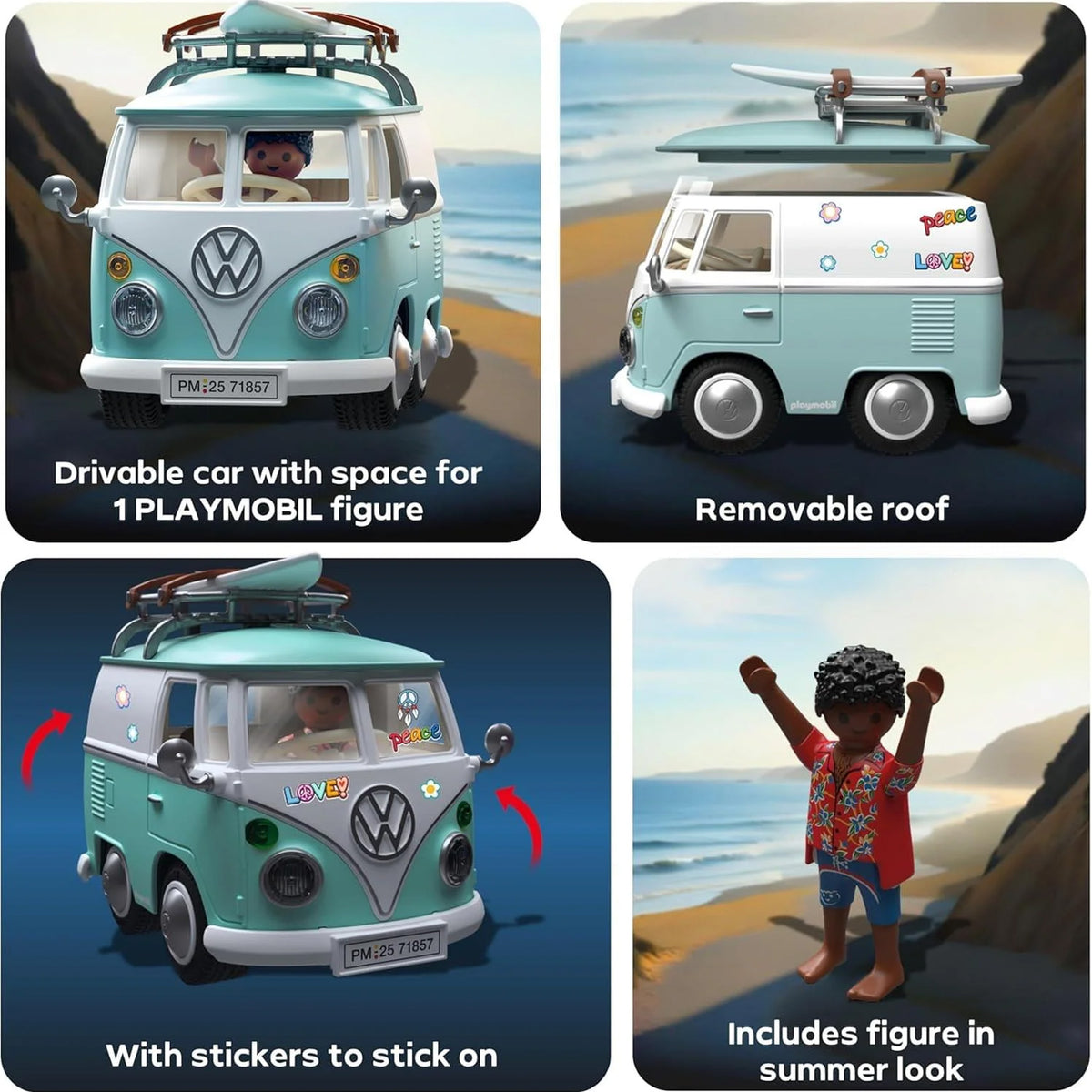 Playmobil X Volkswagen T1 Camper