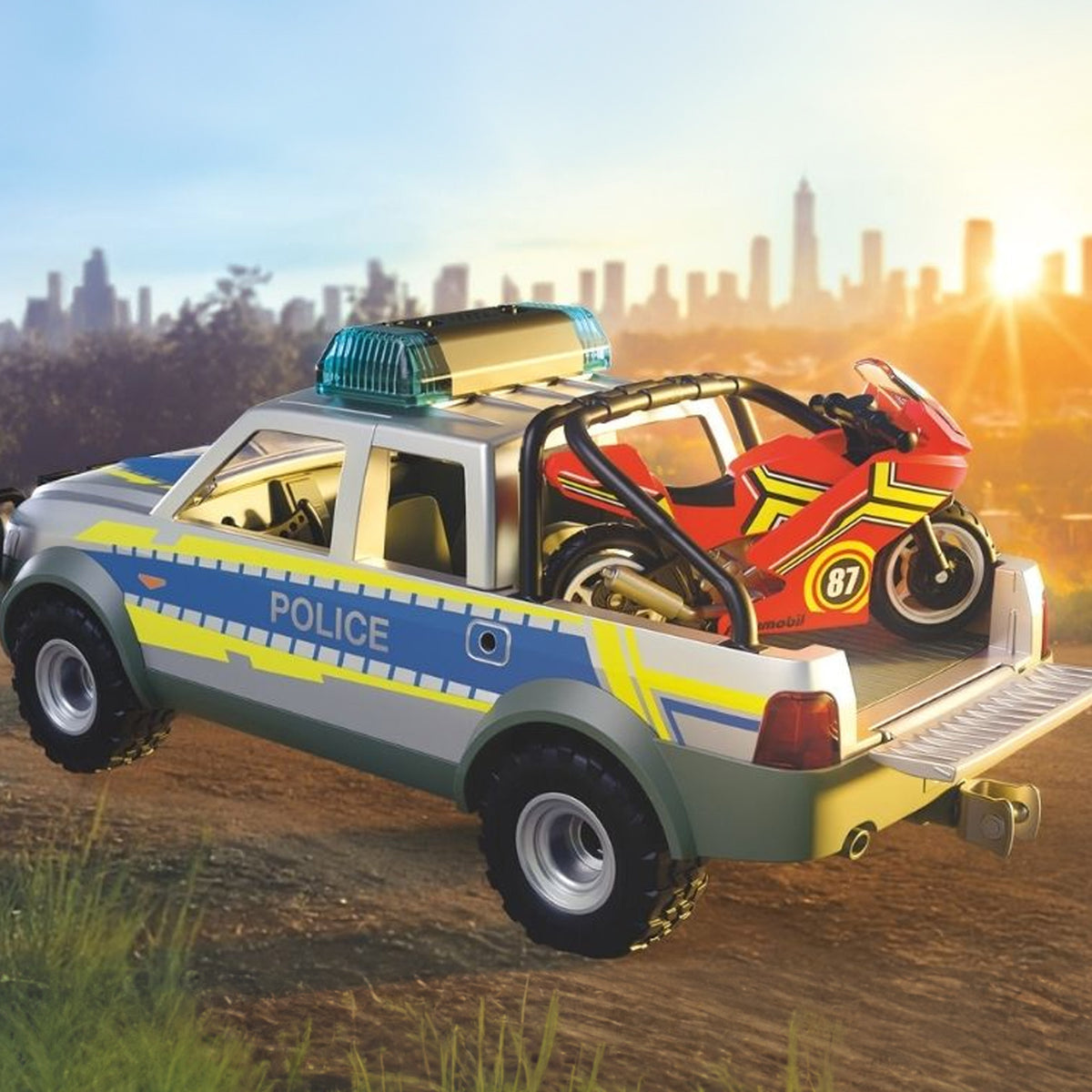 Playmobil Chase with Pick-up Truck