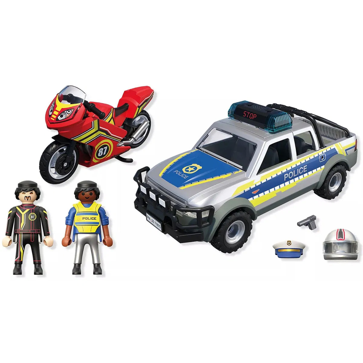 Playmobil Chase with Pick-up Truck