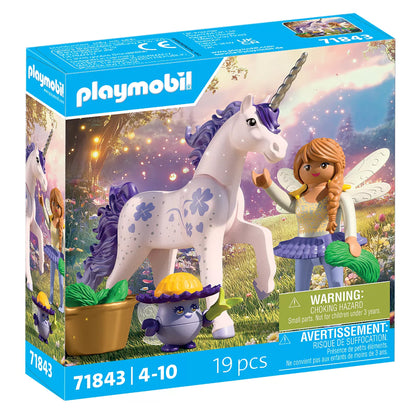 Playmobil Collectible Unicorn Lucky Lavender with Fairy