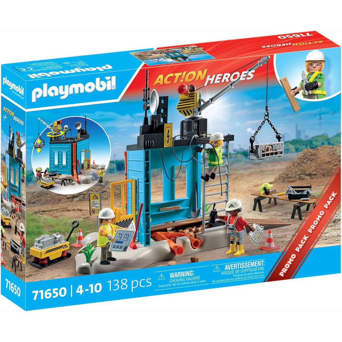 Playmobil Construction Site