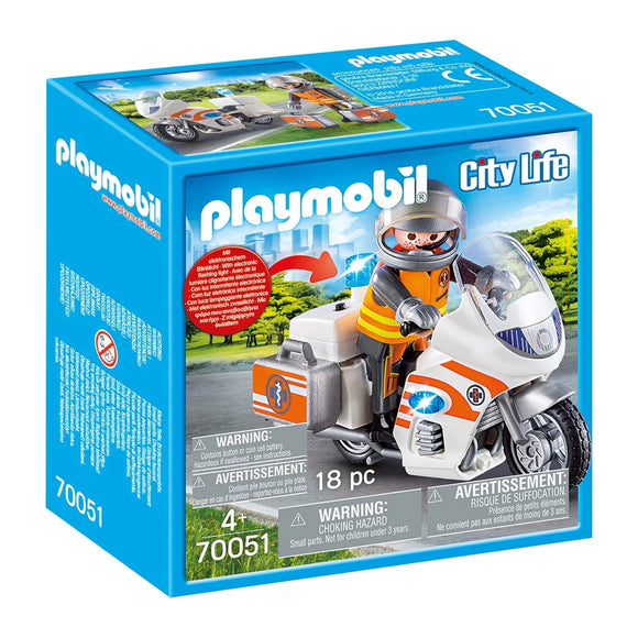 Playmobil Emergency Motorbike