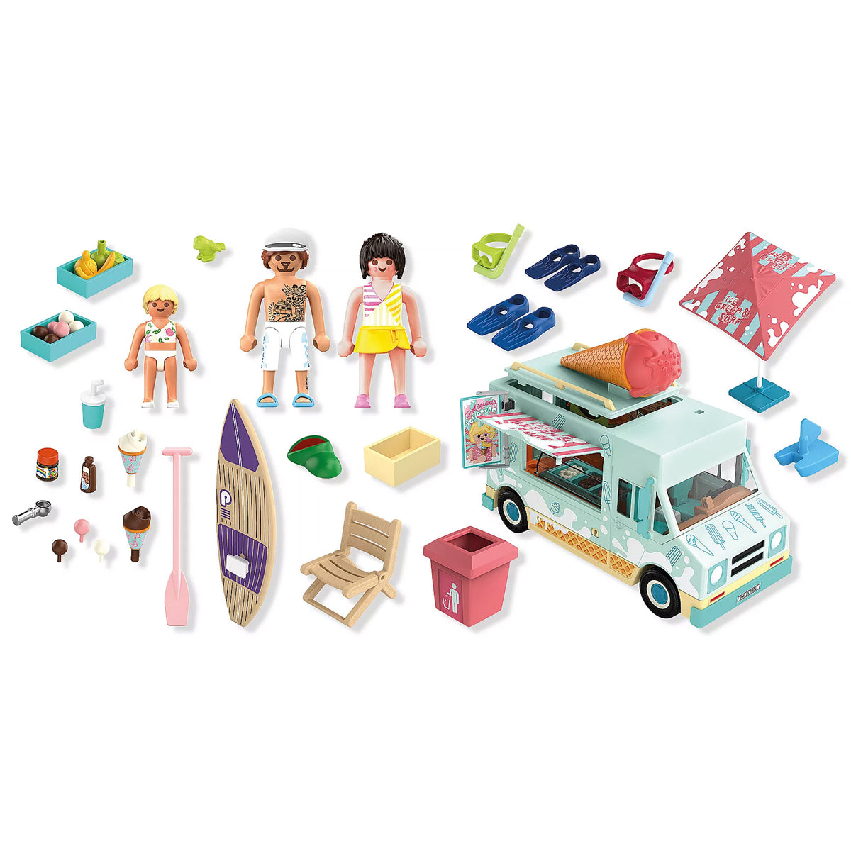 Playmobil Ice Cream Truck with Surf Shop