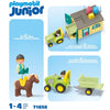 Playmobil JUNIOR: Farm Adventure with Tractor