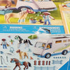 Playmobil Mobile Horse Riding School - Damaged Box