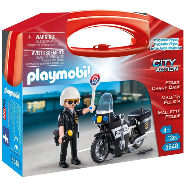 Playmobil Police Carry Case