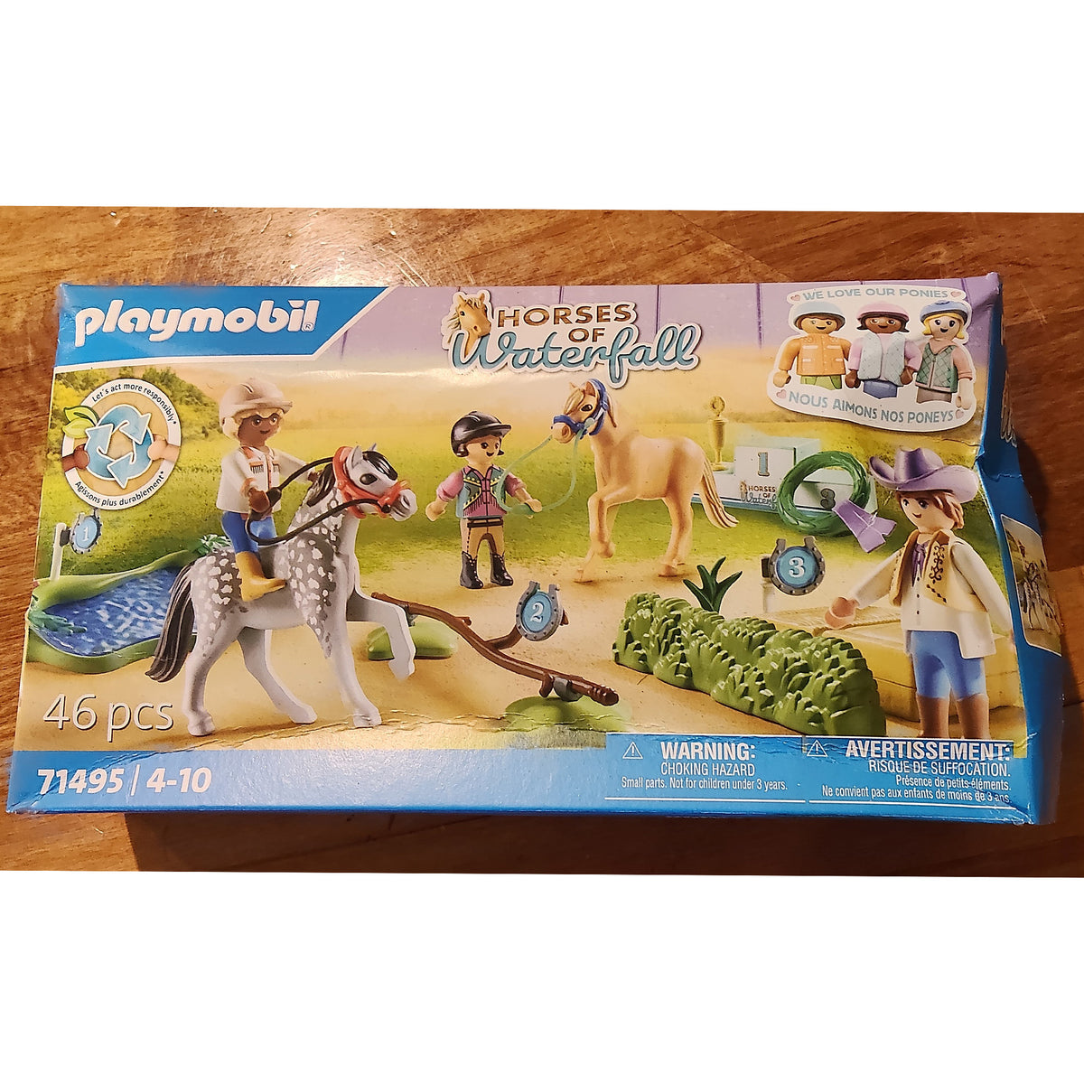 Playmobil Pony Tournament - Damaged Box