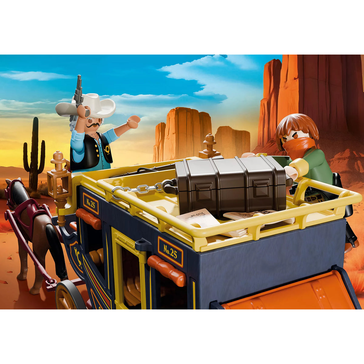 Playmobil Wild West Stagecoach