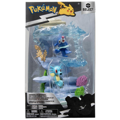 Pokemon - Horsea & Popplio in Underwater Environment