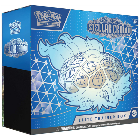 Pokemon TCG - Scarlet & Violet Stellar Crown Elite Trainer Box