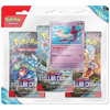 Pokemon TCG Scarlet & Violet Stellar Crown - Latias - Three Booster Blister