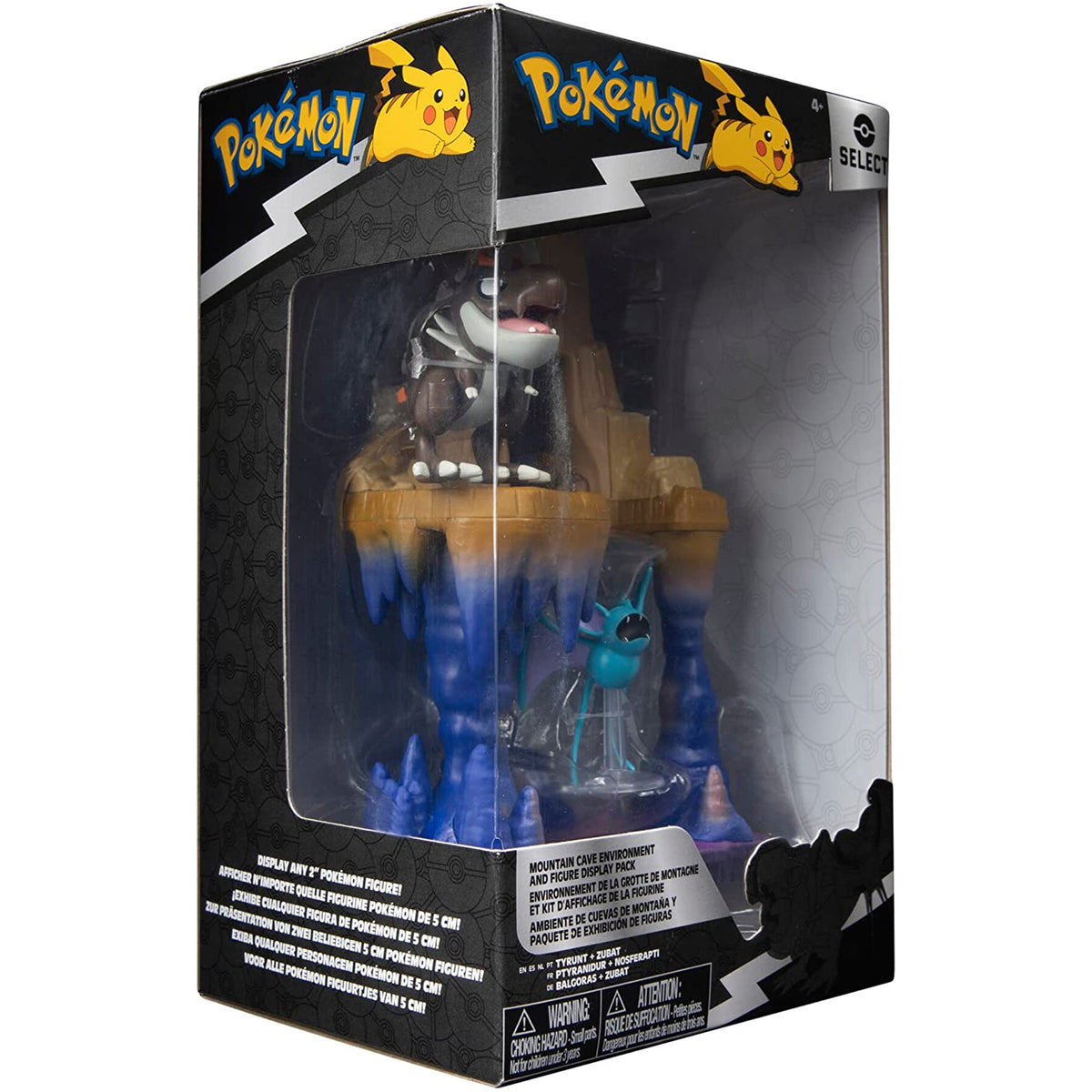 Pokemon - Tyrunt & Zubat in Mountain Cave Environment