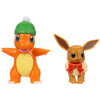 Pokemon Battle Figure - Holiday Eevee & Charmander