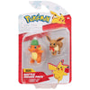 Pokemon Battle Figure - Holiday Eevee & Charmander