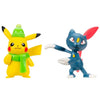 Pokemon Battle Figure - Holiday Pikachu & Sneasel
