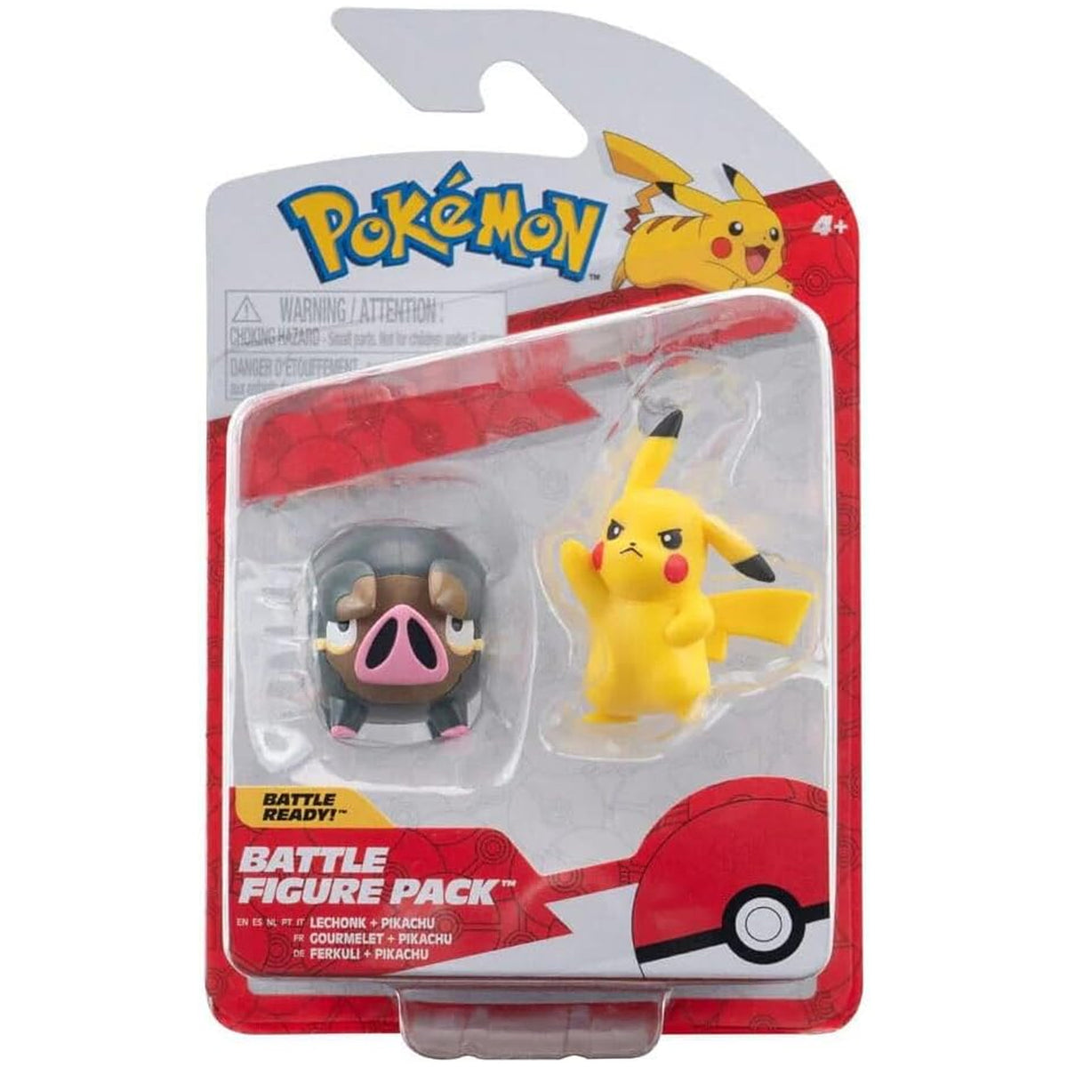Pokemon Battle Figure - Lechonk & Pikachu