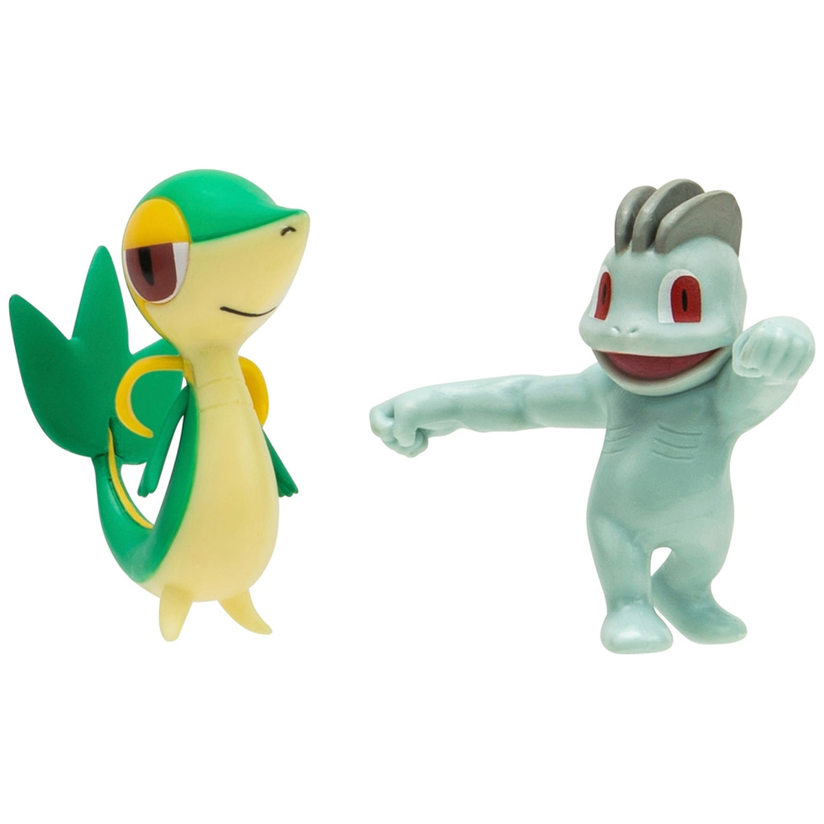 Pokemon Battle Figure - Machop & Snivy – Animal Kingdoms Toy Store