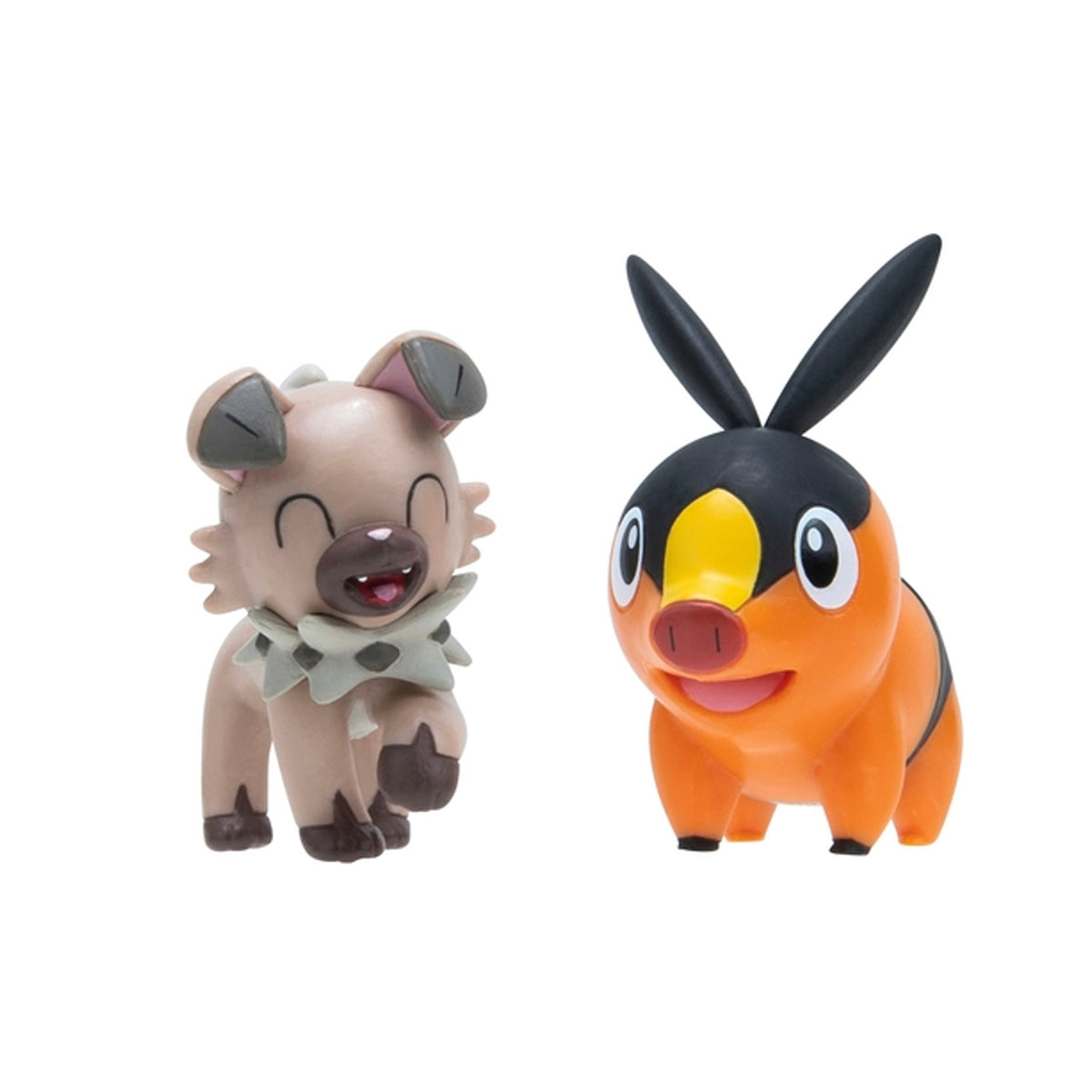 Pokemon Battle Figure - Tepig & Rockruff