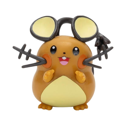 Pokemon Battle Figure Set - Dedenne, Lycanroc & Ninjask