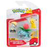 Pokemon Battle Figure Set - Jangmo-o, Ivysaur & Pikachu