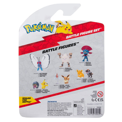 Pokemon Battle Figure Set - Joltik, Charmeleon & Oddish