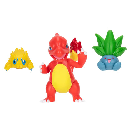 Pokemon Battle Figure Set - Joltik, Charmeleon & Oddish