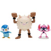 Pokemon Battle Figure Set - Piplup, Primeape & Impidimp