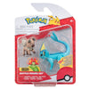 Pokemon Battle Figure Set - Vaporeon, Rockruff and Bellossom