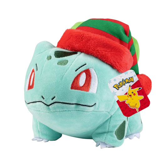 Pokemon Christmas Bulbasaur Plush