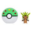 Pokemon Clip And Go Chespin with Friend Ball
