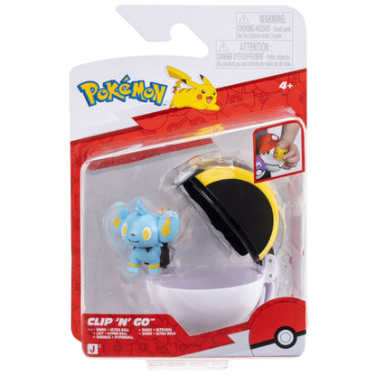 Pokemon Clip And Go Shinx and Ultra Ball