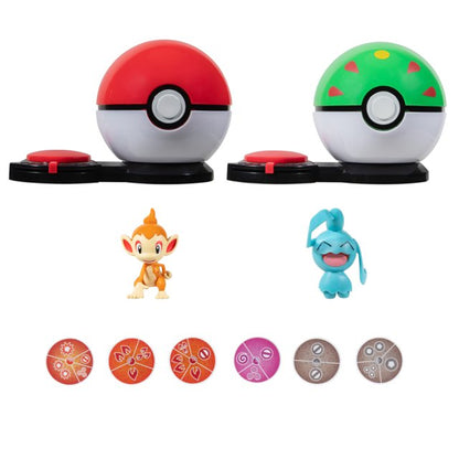 Pokemon Surprise Attack Game - Chimchar vs Wynaut
