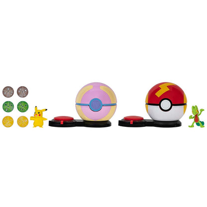 Pokemon Surprise Attack Game - Pikachu vs Treecko