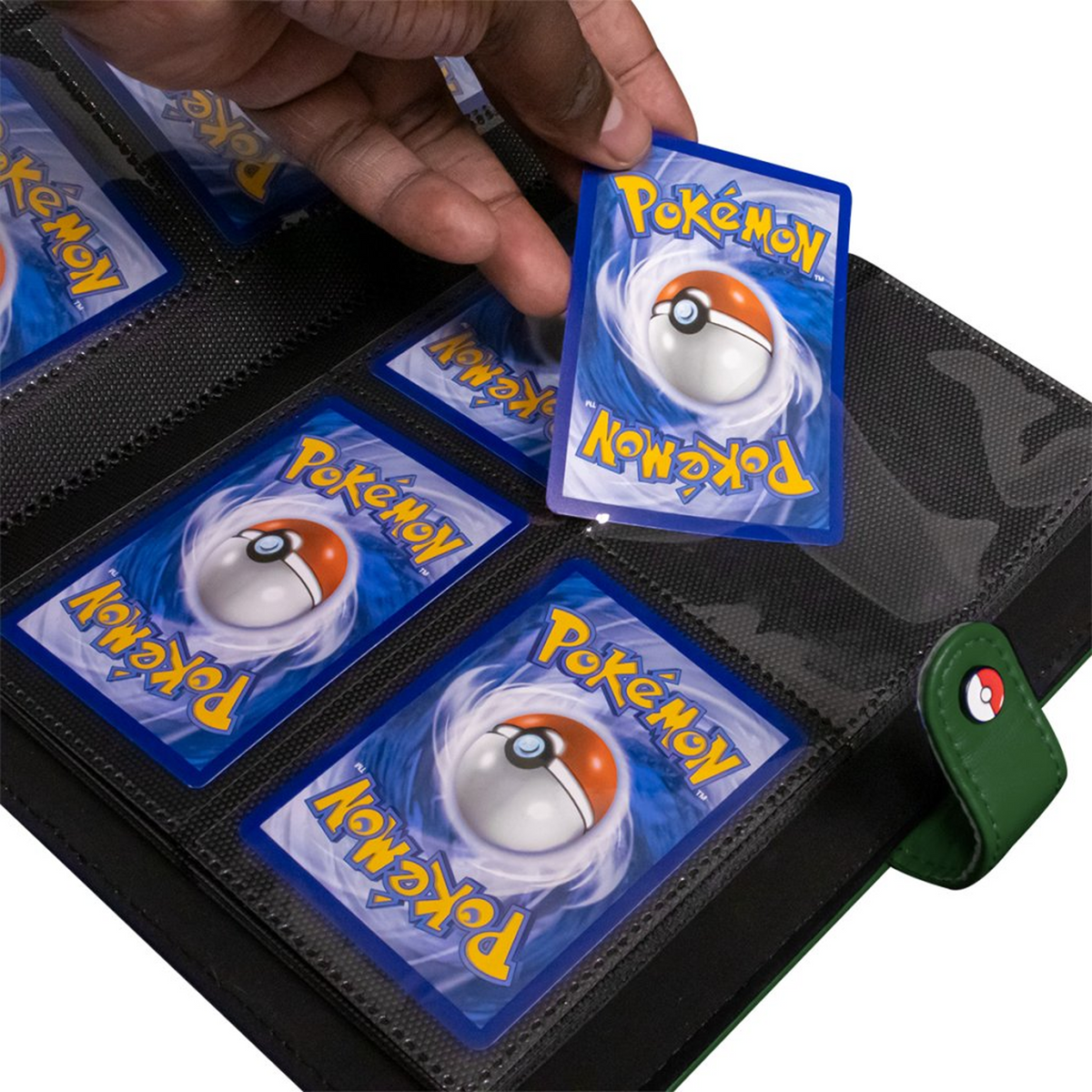 Pokemon TCG - 4 Pocket Premium Snap Binder Green