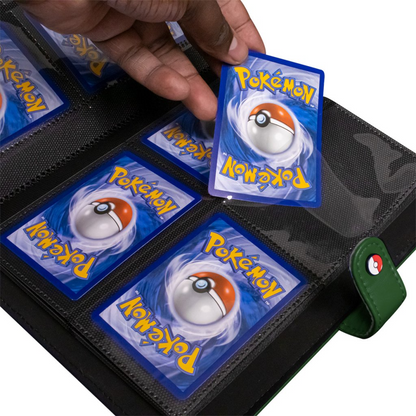 Pokemon TCG - 4 Pocket Premium Snap Binder Green