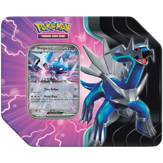 Pokemon TCG Azure Legends Tin - Dialga Ex