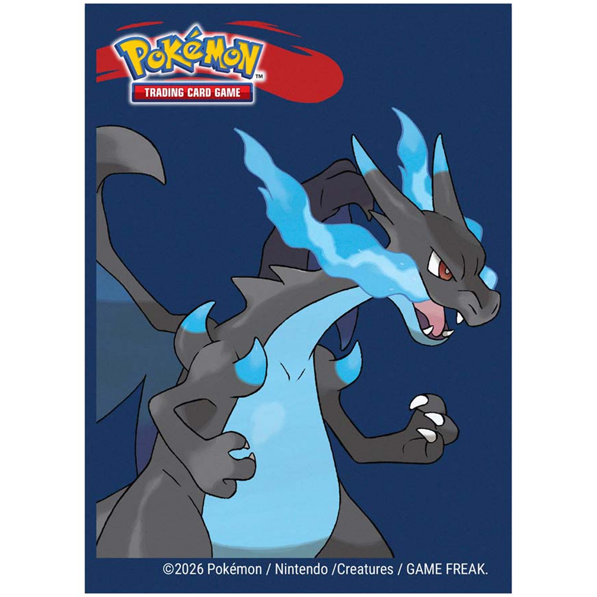 Pokemon TCG Mega Charizard X 65ct Deck Protector Sleeves