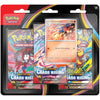 Pokemon TCG Mega Evolution Chaos Rising 3-Booster Blister