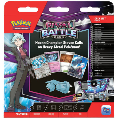 Pokemon TCG Rival Battle Deck - Steven