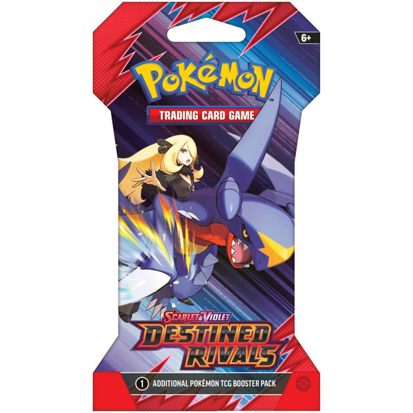 Pokemon TCG Scarlet & Violet Destined Rivals Blisters - Cynthia and Garchomp ex