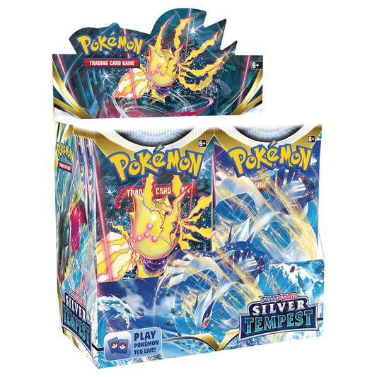 Pokemon TCG Sword & Shield Silver Tempest - x36 Boosters SEALED BOX