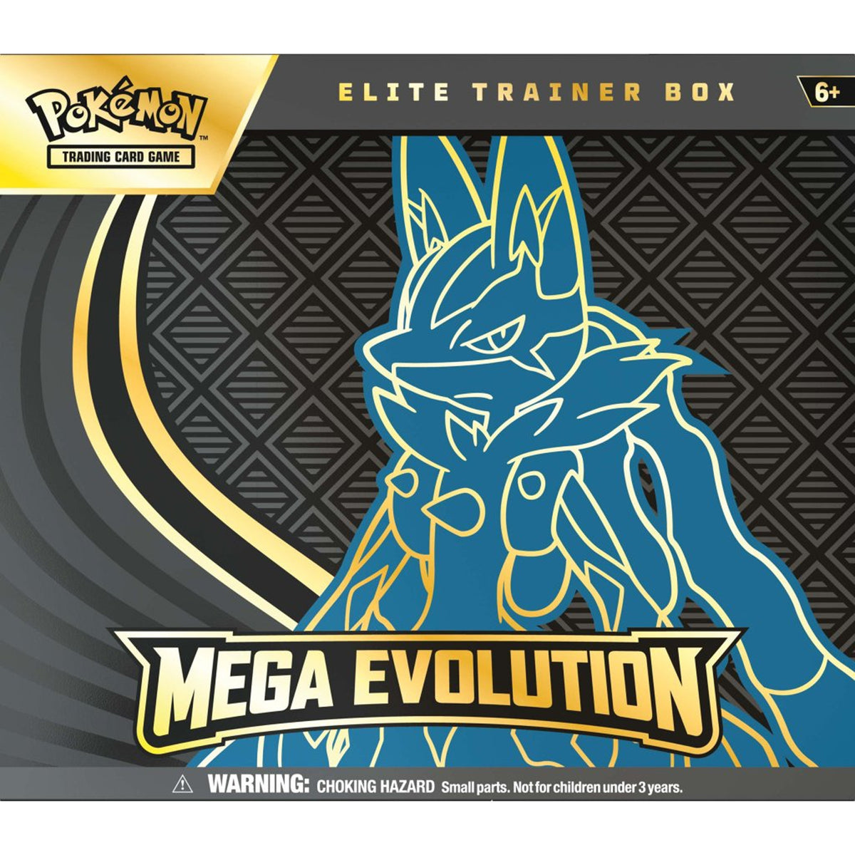 Pokemon TCG Mega Evolution Elite Trainer Box - Mega Lucario ex