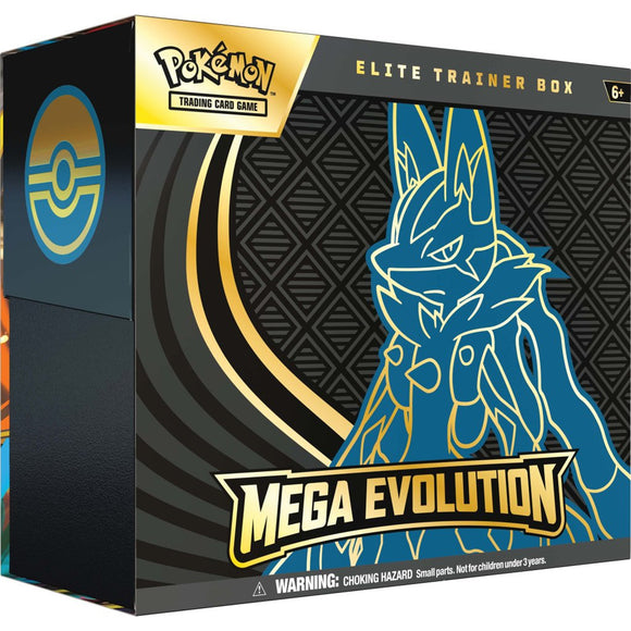 Pokemon TCG Mega Evolution Elite Trainer Box - Mega Lucario ex