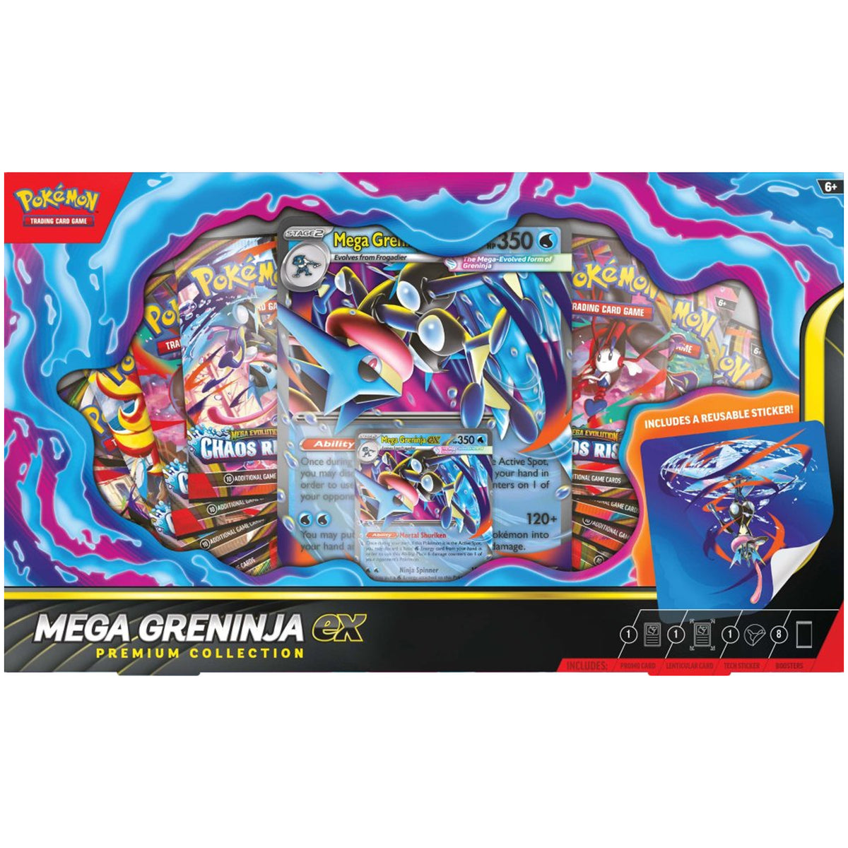 Pokemon TCG Mega Greninja ex Premium Collection