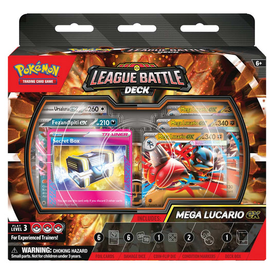 Pokemon TCG Mega Lucario ex League Battle Deck