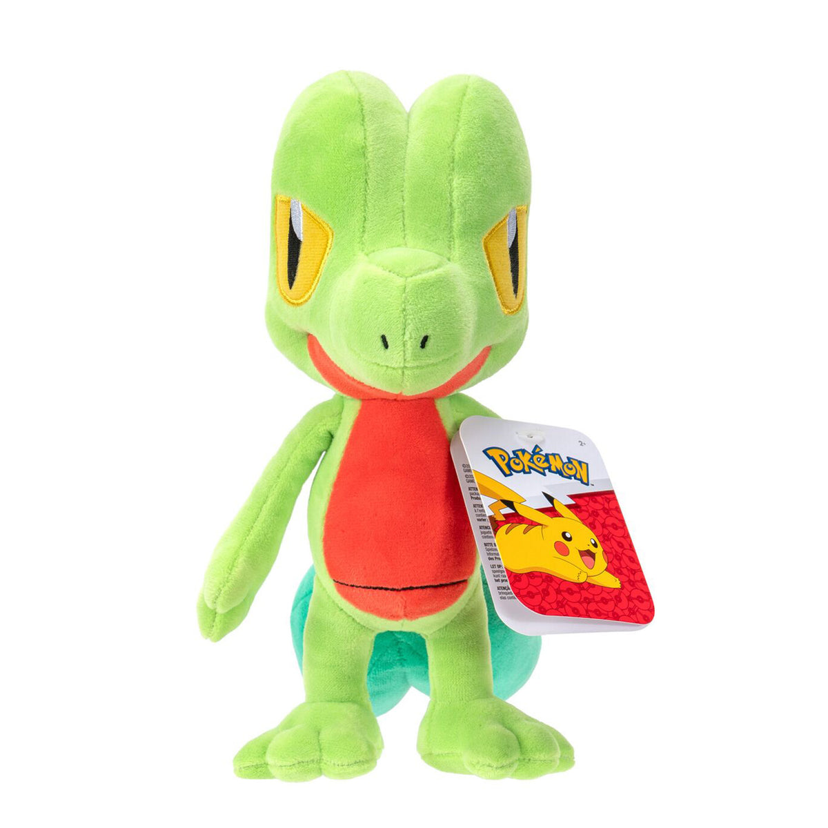 Tomy Pokémon TREECKO, Plush Stuffed Treecko Tomy Pokémon TREECKO, Plush Stuffed Treecko