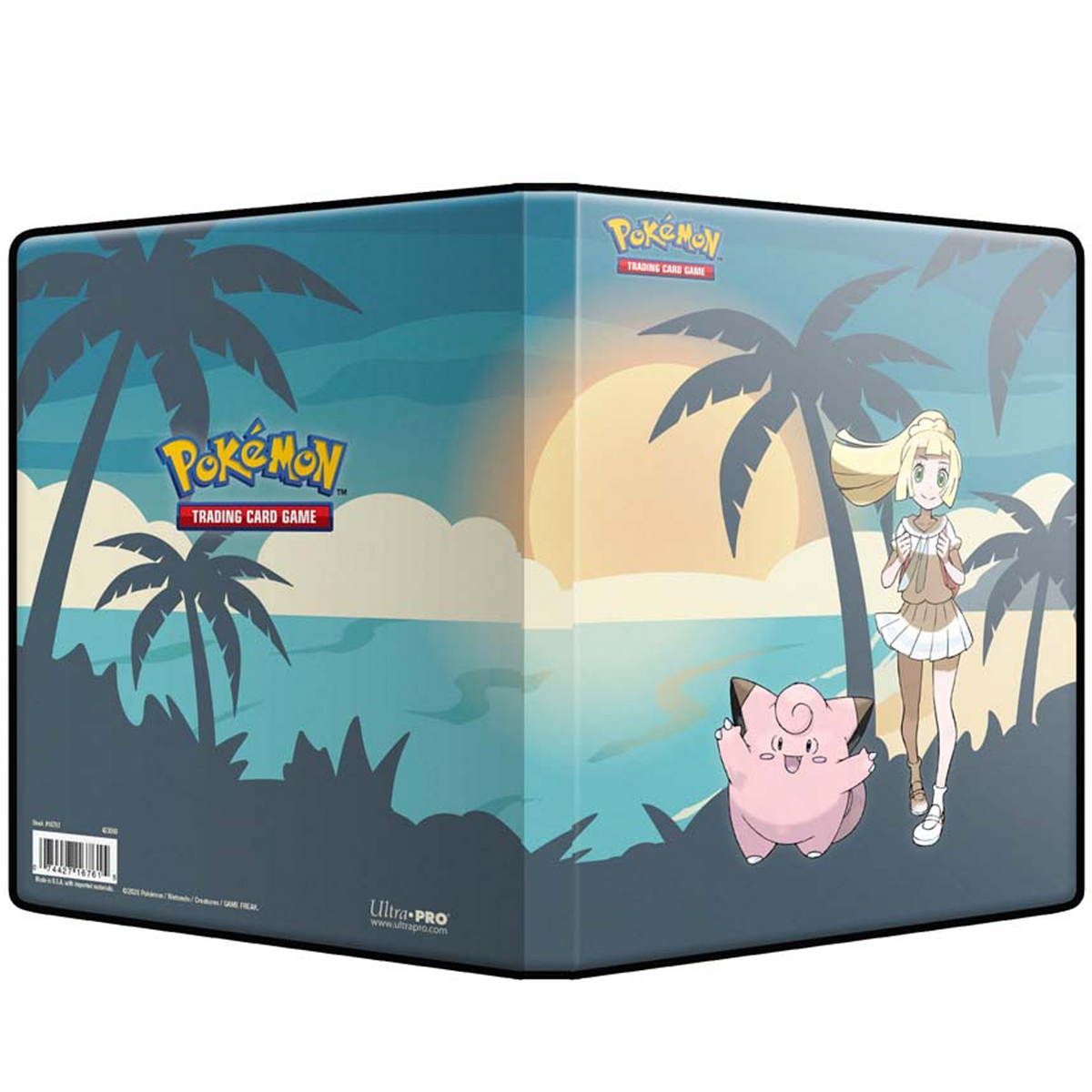 Pokemon Ultra Pro: Lillie and Clefairy 4 Pocket Portfolio
